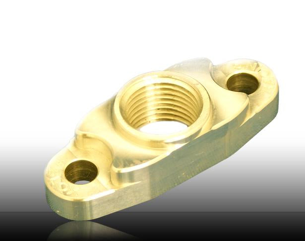 BLOX Racing Billet Oil Drain Flange - BXFL-00200
