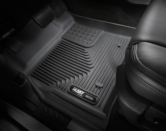 Husky Liners 09-14 Ford F-150 SuperCrew Cab X-Act Contour Black 2nd Seat Floor Liner (Full Coverage) - 53441