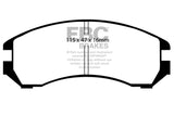 EBC 86-87 Nissan Pulsar NX 1.6 SE Redstuff Front Brake Pads - DP3665C