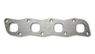 Vibrant T304 SS Exhaust Manifold Flange for Nissan KA24 motor 3/8in Thick - 1460A
