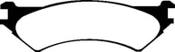 EBC 97-00 Ford Econoline E250 4.2 (4 Wheel ABS) Greenstuff Rear Brake Pads - DP61787