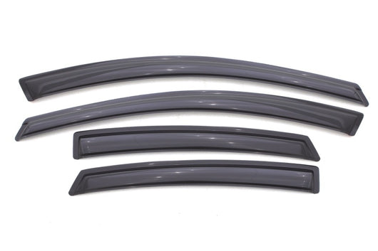 AVS 13-16 Dodge Dart Ventvisor Outside Mount Window Deflectors 4pc - Smoke - 94529