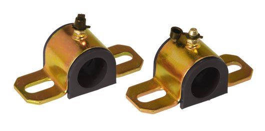 Prothane Universal Greasable Sway Bar Bushings - 24MM - Type A Bracket - Black - 19-1167-BL