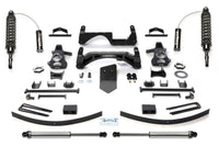 Fabtech 07-13 GM K1500 4WD w/o Autoride 6in Perf. System w/DL 2.5 Resi Coilovers & Rear DL Shocks - K1115DL
