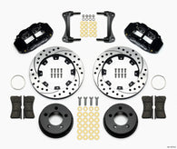 Wilwood Narrow Superlite 4R Front Kit 12.19in Drilled 87-89 Jeep YJ - 140-12576-D