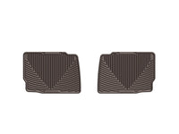 WeatherTech 2013+ Ford Fusion Rear Rubber Mats - Cocoa - W313CO