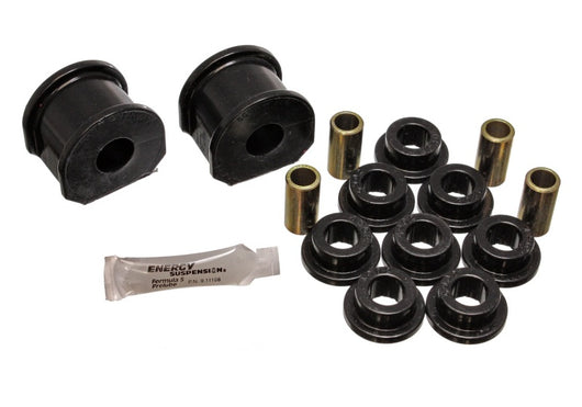 Energy Suspension Ford Truck 3/4in Dia 2in Tall inAin Style Rear Sway Bar Bushing Set - Black - 4.5118G