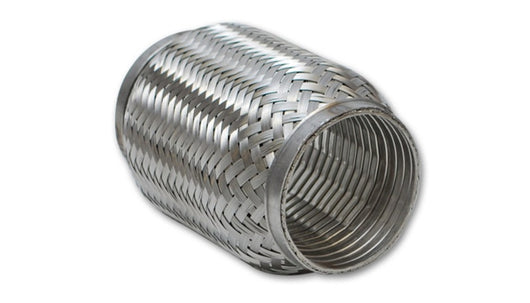 Vibrant SS Turbo FLEX Coupling with Interlock Liner 1.75in inlet/outlet x 4in long - 60404