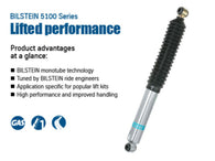 Bilstein 5100 Series 11-16 GM 2500/3500 Front 46mm Monotube Shock Absorber - 24-253161