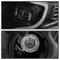 xTune 09-14 Acura Projector Headlights - Light Bar DRL - Black (PRO-JH-ATSX09-LB-BK) - 9042218