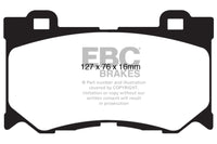 EBC 08-13 Infiniti FX50 5.0 Greenstuff Front Brake Pads - DP61823