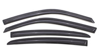 AVS 11-18 Dodge Charger Ventvisor Outside Mount Window Deflectors 4pc - Smoke - 94313