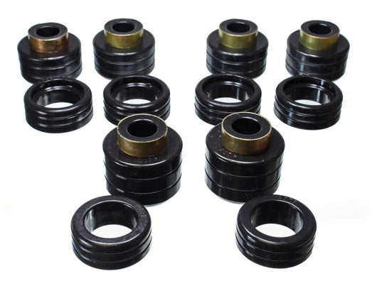 Energy Suspension Chevy Pickup 2&4Wd Body Mounts - Black - 3.4123G