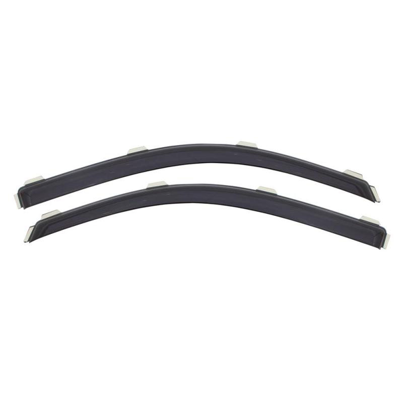 AVS 16-18 Honda Civic Coupe Ventvisor In-Channel Window Deflectors 2pc - Smoke - 192173