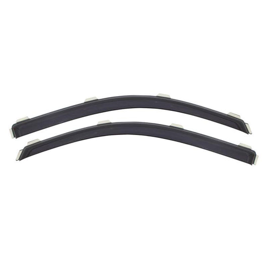 AVS 16-18 Honda Civic Coupe Ventvisor In-Channel Window Deflectors 2pc - Smoke - 192173