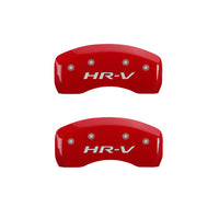MGP 4 Caliper Covers Engraved Front Honda Engraved Rear HR-V Yellow finish black ch - 20217SHRVYL