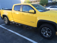 N-Fab N-Durastep 15-17 GMC Canyon Crew Cab 6ft Bed - Semi-Gloss Black - Bed Access - 3in - NDG1595CC-6
