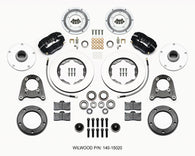 Wilwood Forged Dynalite-M Front Kit 10.75in 1950-1955 MG-TD/TF - 140-15020