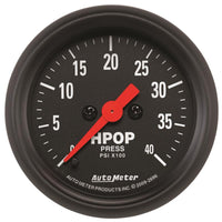 Autometer Z Series 2-1/16in 4K PSI High Pressure Oil Pump Gauge w/ Digital Stepper Motor - 2696