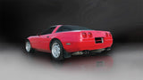 Corsa 90-95 Chevrolet Corvette C4 ZR1 5.7L V8 LT5 Black Sport Cat-Back Exhaust - 14117BLK