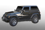 DV8 Offroad 07-18 Jeep Wrangler JK 2 Piece Fast Back Hard Top 2 Door - HT07FB22