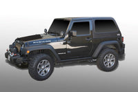 DV8 Offroad 07-18 Jeep Wrangler JK 2 Piece Fast Back Hard Top 2 Door - HT07FB22