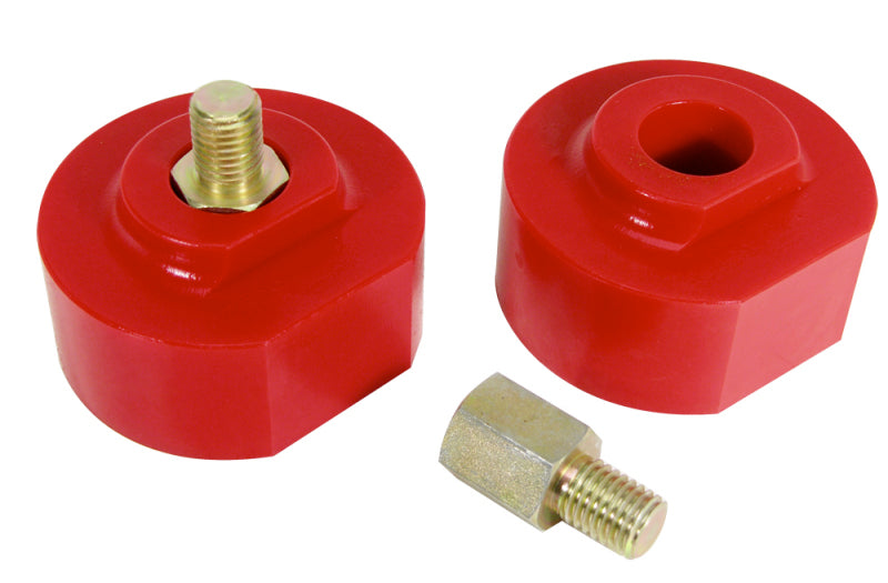 Prothane 99-09 Ford F250/350 2wd Front Coil Spring 2in Lift Spacer - Red - 6-1711