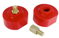 Prothane 99-09 Ford F250/350 2wd Front Coil Spring 2in Lift Spacer - Red - 6-1711