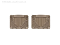 WeatherTech 93 Mercedes-Benz 300CE Rear Rubber Mats - Tan - W20TN