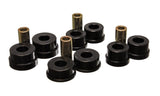 Energy Suspension 02-09 350Z / 03-07 Infinity G35 Black Rear Sub Frame Set - 7.4103G