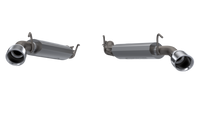 QTP 14-15 Chevrolet Camaro SS 6.2L 304SS AR3 Axle Back Exhaust w/4.5in Tips - 600114