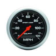 Autometer Sport-Comp 3-3/8 inch 120 MPH Electronic Speedometer Gauge - 3987