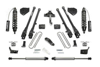 Fabtech 17-19 Ford F250/350 4WD Diesel 6in 4 Link System w/DL 2.5 Coilovers & Rear DL 2.25 Shocks - K2244DL