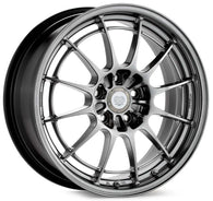 Enkei NT03 17x7.5 4x100 45mm Offset 72.6mm Bore Hyper Silver Wheel Miata / 02-06 Mini - 3657754945HS