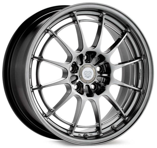 Enkei NT03 17x7.5 4x100 45mm Offset 72.6mm Bore Hyper Silver Wheel Miata / 02-06 Mini - 3657754945HS