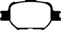 EBC 04-10 Scion TC 2.4 Greenstuff Front Brake Pads - DP21325