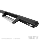 Westin/HDX 07-19 Chevrolet Silverado 2500 8ft Drop Wheel to Wheel Nerf Step Bars - Textured Black - 56-5345852