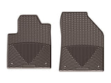 WeatherTech 2016+ Jeep Cherokee Front Rubber Mats - Cocoa - W383CO