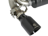 aFe Takeda 3in 304 SS Cat-Back Exhaust System w/ Black Tips 16-18 Ford Focus RS I4-2.3L (t) - 49-33103-B