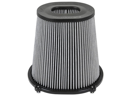 aFe Quantum Pro DRY S Air Filter Inverted Top - 5in Flange x 9in Height - Dry PDS - 21-91129