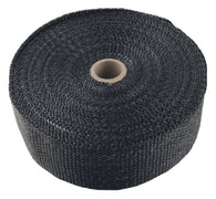 Torque Solution Fiberglass Exhaust Wrap Universal 1inx50ft - Black - TS-EW-1X50BK