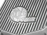 afe Rear Differential Cover (Raw; Street Series); Dodge Diesel Trucks 03-05 L6-5.9L (td) - 46-70090