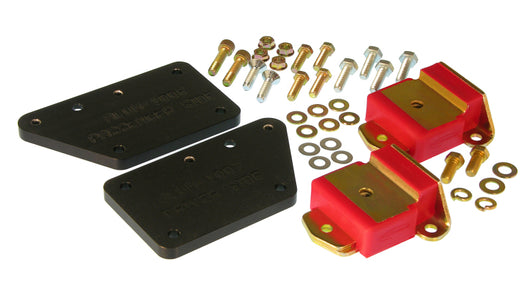 Prothane 63-72 GM Truck LS1 Adapter Plate Kit - Red - 7-524