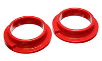 Energy Suspension 00-04 Ford Focus Red Rear Coil Spring Isolators - 4.6105R