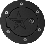 RBP RX-2 Locking Fuel Door 07-17 Jeep Wrangler JK - Black - RBP-6032KL-RX2