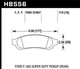 Hawk LTS Street Brake Pads - HB556Y.710