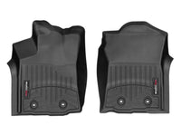 WeatherTech 2018+ Toyota Tacoma Front FloorLiner - Black (Fits Access/Double Cab) - 4412991