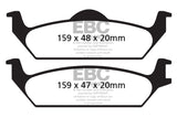 EBC 03-04 Dodge Dakota 2WD 3.9 Greenstuff Rear Brake Pads - DP61648