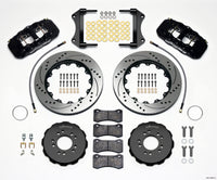 Wilwood AERO6 Front Hat Kit 14.25 Drilled 2014-Up Corvette C7 w/Lines - 140-13697-D