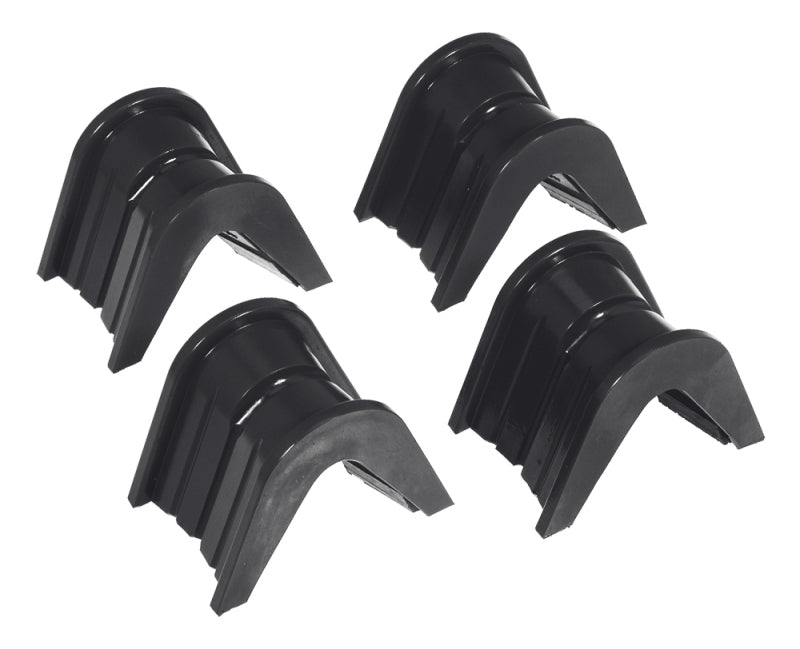 Prothane 66-79 Ford F100/250/Bronco C-Bushings 4deg Offset - Black - 6-1202-BL